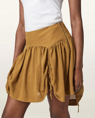 Aria Check Mini Skirt