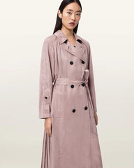 Lizie Double Breasted Trench Coat
