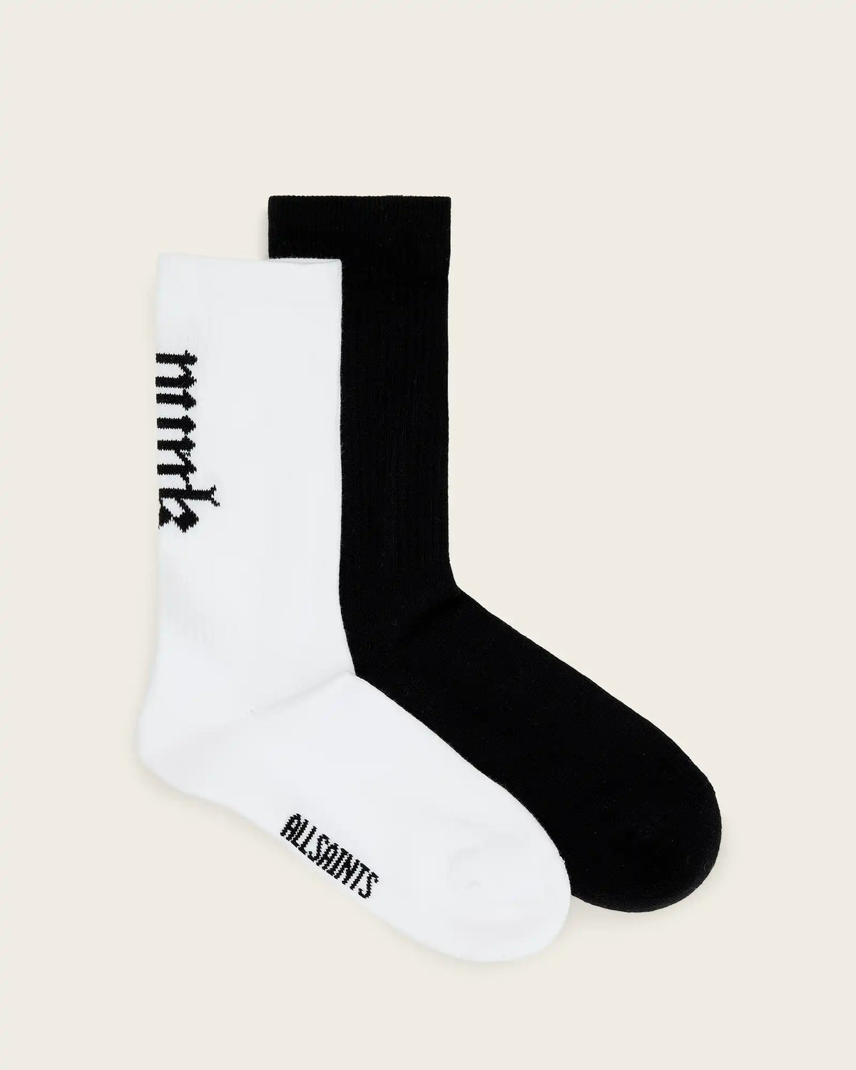 Goth Punk Cotton Two Pack Socks