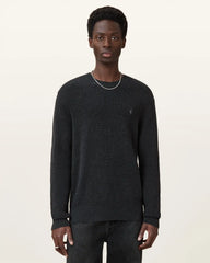 Aspen Waffle Texture Crew Neck Ramskull Sweater