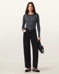 Rina Long Sleeve Crew Neck T-Shirt