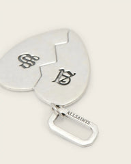 Large Heart Sterling Silver Pendant Charm