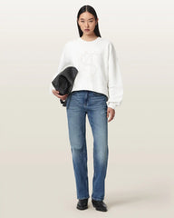 Reflex Lila Oversized Embellished Sweatshirt