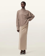 Alexia Gathered Maxi Skirt