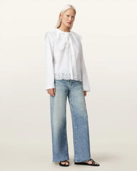 Marie Broiderie Regular Fit Shirt