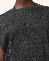 Kaito Jacquard Sleeveless Maxi Dress