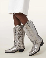 Dolly Western Leather Boots