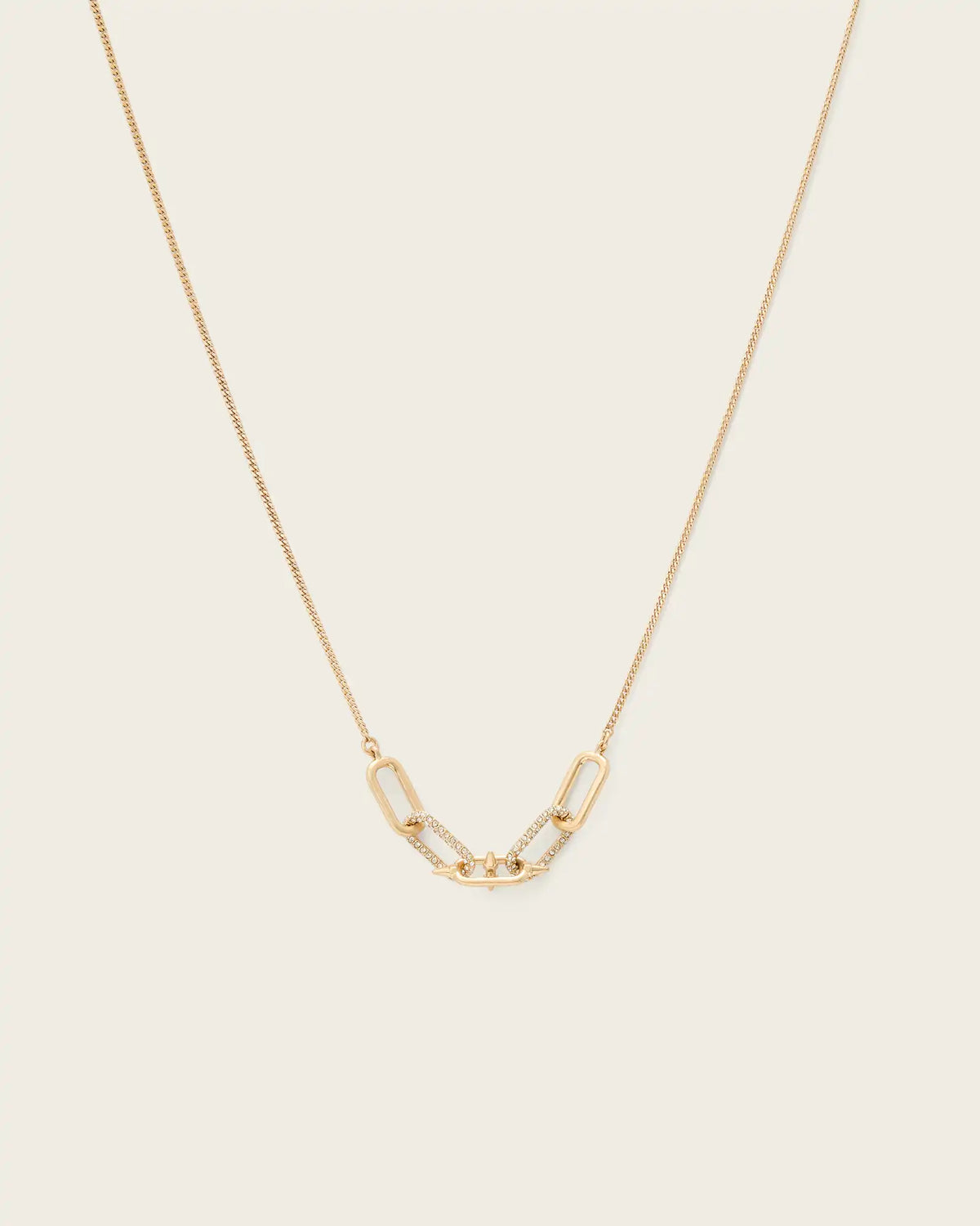 Laio Pave Link Necklace