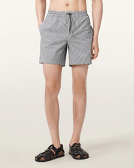Cipher Striped Swim Shorts