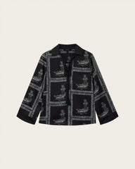 Lettie Pleated Long Sleeve Shirt