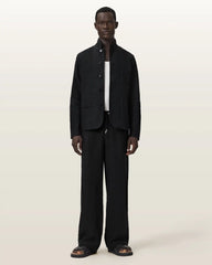 Leat Slim Fit Double Breasted Blazer