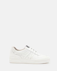 Vix Low Top Round Toe Leather Sneakers