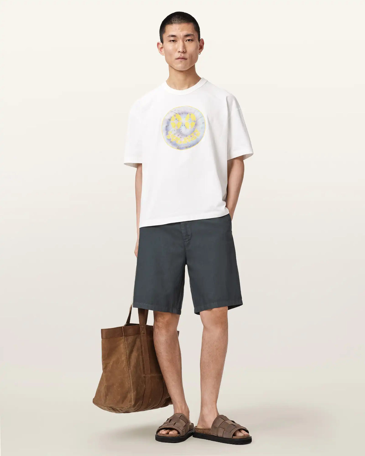 Corbett Relaxed Fit Linen Blend Shorts