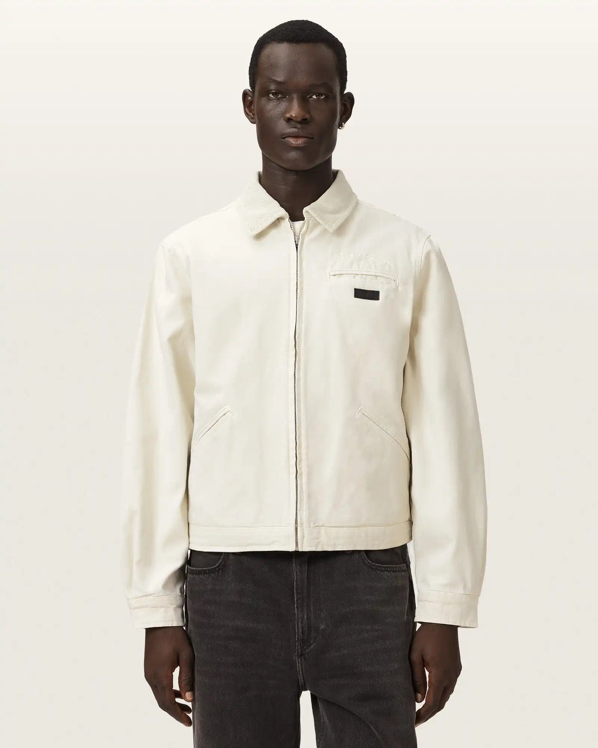 Korey Borg Lined Relaxed Fit Jacket