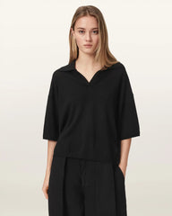 Bern Short Sleeve Woven Wool Polo