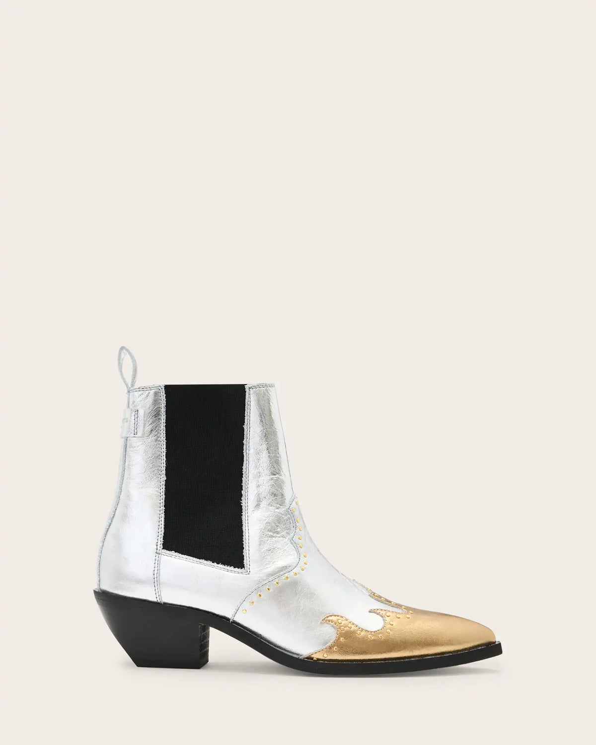 Denver Studded Leather Western Boots