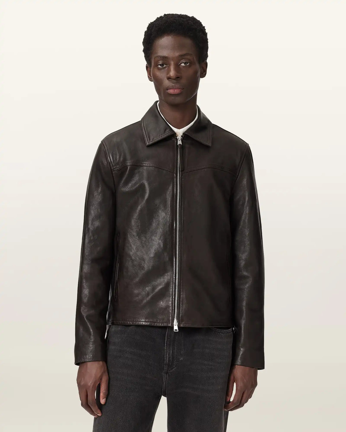 Tune Leather Biker Jacket
