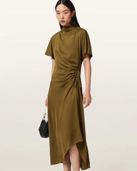 Rosie Silk Blend Midi Dress
