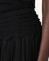 Trixie Lace Midi Skirt