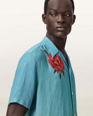 Fleur Fazed Boxy Short Sleeve Shirt