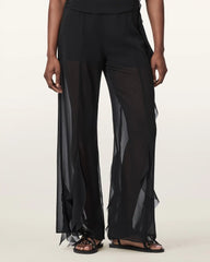 Minna Flared Frill Detail Pants