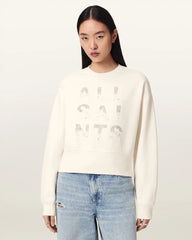 Stacks Separo Embellished Cropped Sweatshirt
