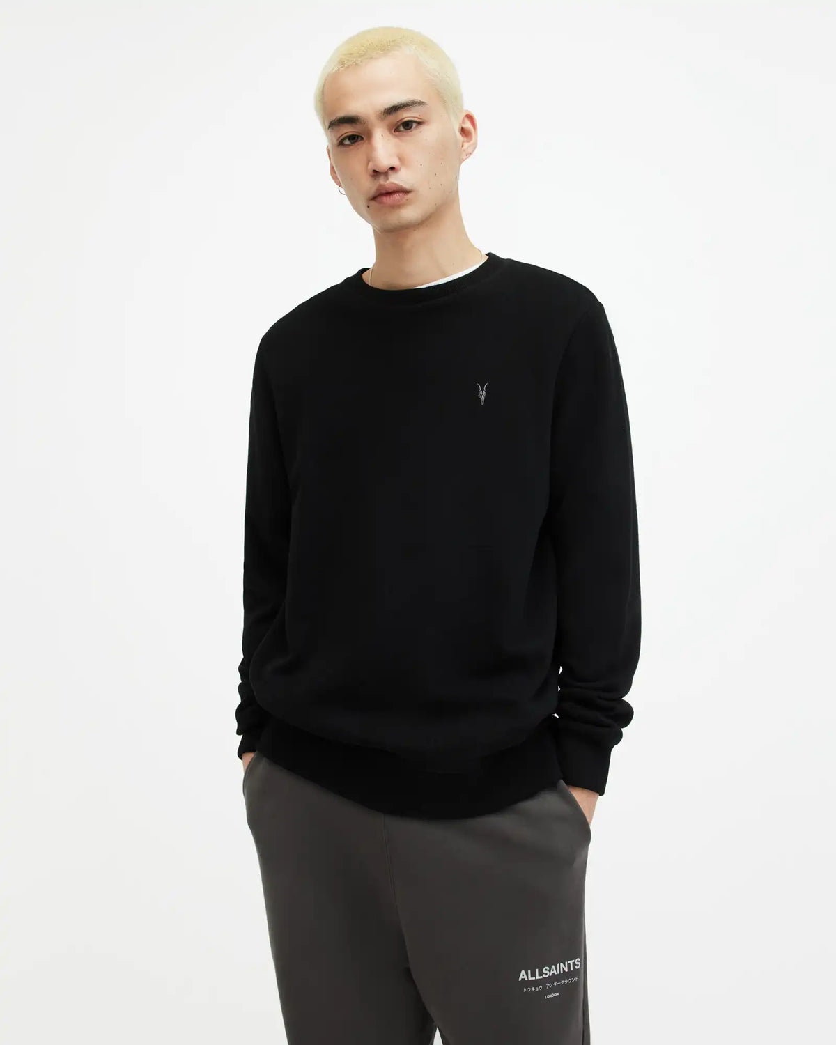 Raven Crew Neck Ramskull Sweatshirt