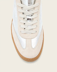 Thelma Metallic Leather Low Top Sneakers
