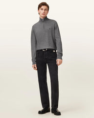 Kilburn Zip Funnel Neck Ramskull Jumper