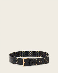 Lena Leather Studded Belt
