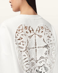 Esme Lila Oversized Long Sleeve Sweatshirt