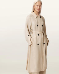 Lizie Double Breasted Trench Coat