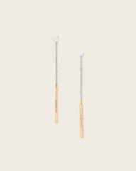Maeve Linear Post Back Earrings