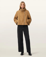 Rhodes Relaxed Fit Suede Jacket