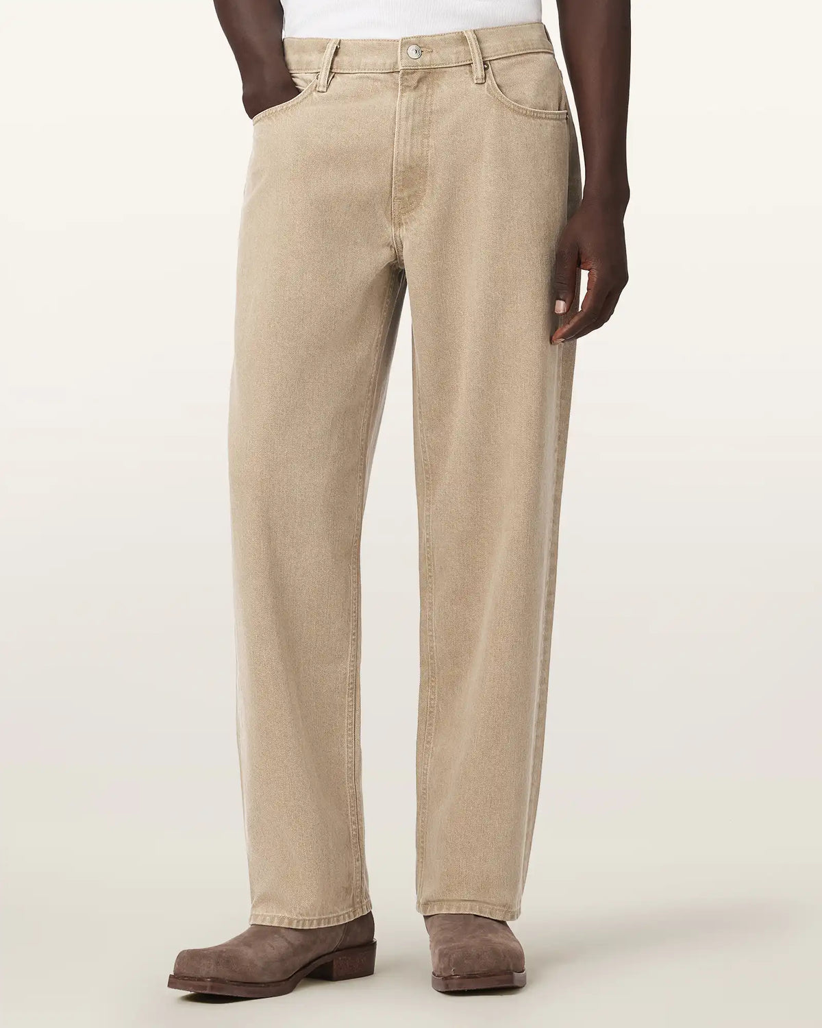 Mullen Straight Leg Relaxed Denim Jeans