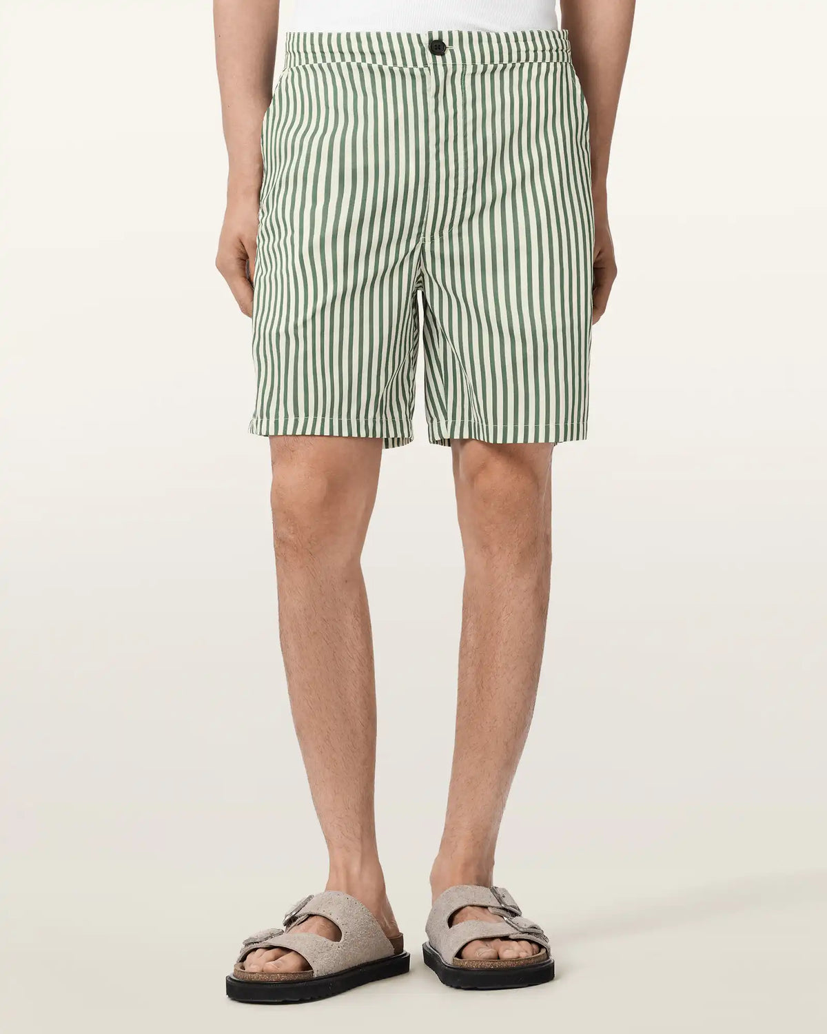 Chopin Straight Fit Striped Shorts