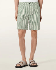 Chopin Straight Fit Striped Shorts