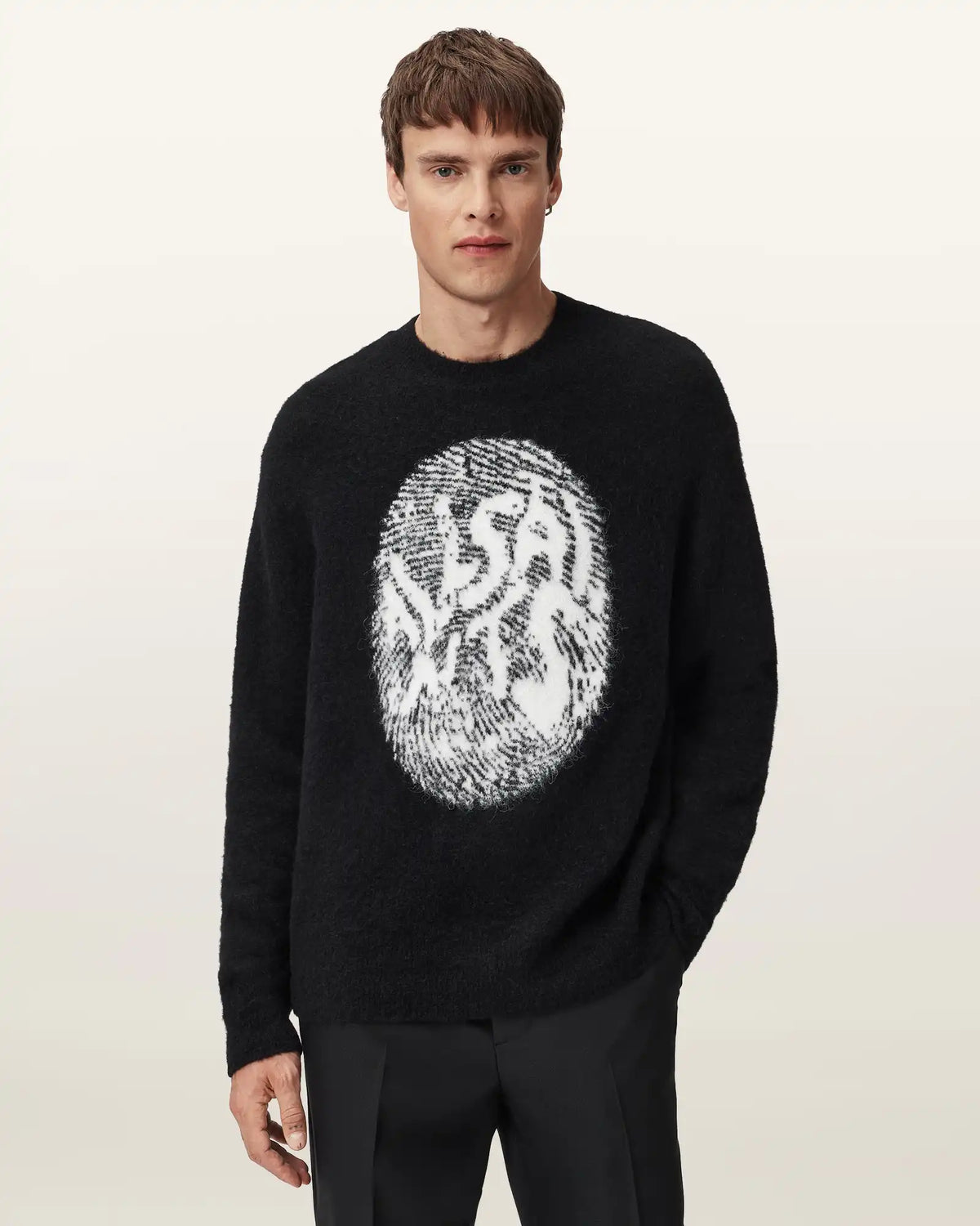 Ridges Oversized Graphic Sweater