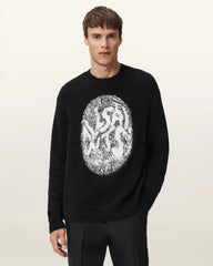 Ridges Oversized Graphic Sweater