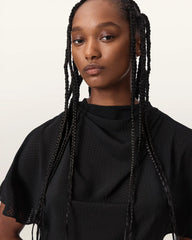Leslie Half Sleeve Cowl Neck Top