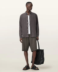 Loom Long Sleeve Linen Shirt