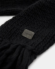 Amber Mixed Knitted Scarf