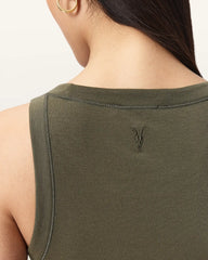 Rina Crew Neck Sleeveless Tank Top