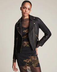 Dalby Leather Biker Jacket