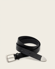 Teo Slim Leather Belt