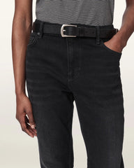 Teo Slim Leather Belt