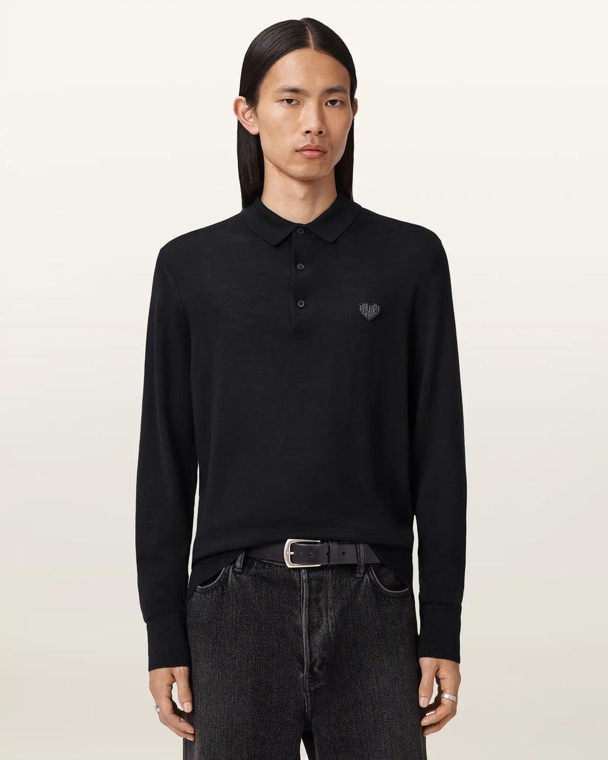 Lover Merino Long Sleeve Polo