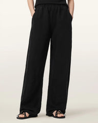 Jett Wide Leg Linen Blend Pants
