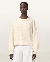 Lila Embroidered Oversized Sweatshirt