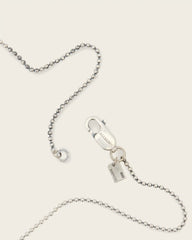 Axl Sterling Silver Curb Extra Large Necklace